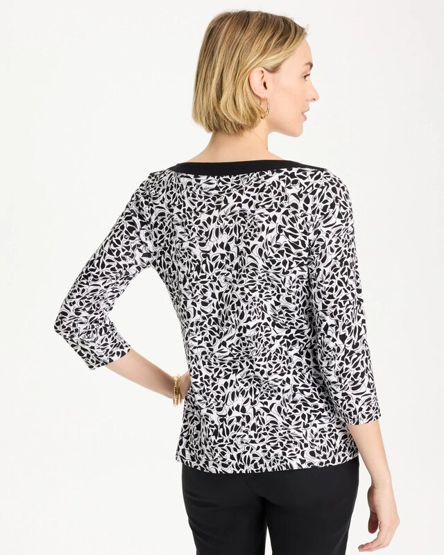 Fauna Pima 3/4 Sleeve Tee - image 3